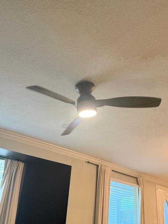Ceiling Fan With LED Light